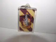Harry Potter & The Prisoner of Azkaban Plastic Key Chain w/ GRYFFINDOR CREST