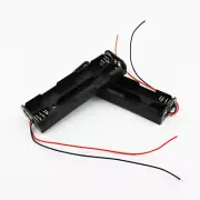 10pcs 4 x AA Cell Battery Holder Case Box 6V DC Long Case with Wire Lead DIY