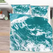 3D Blue Ocean 285 Bed Pillowcases Quilt Queen Size
