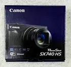 Canon SX740 HS PowerShot Compact Digital Camera Black 20.3MP Zoom Lens 40x