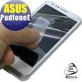 【EZstick】ASUS Padfone E A68M 專用 靜電式手機LCD液晶螢幕貼 (高清霧面)