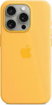For 15 Pro Silicone Case with MagSafe Sunshine