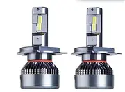 HAN-Store Fit for H7 H4 H11 45W P4 Led Bulb H1 HB3 9005 9006 9012 Led Headlight Lamp 6500K 90W 20000LM Turbo LED Light Kit 2PCS (Emitting Color : 6500K 2PCS, Socket Type : 9012(HIR2))