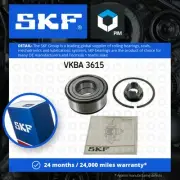 Wheel Bearing Kit fits RENAULT CLIO Mk2 2.0 Front 04 to 09 SKF 7701206771 New