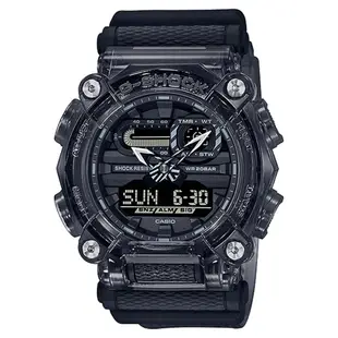 CASIO G-SHOCK 半透明系列雙顯手錶 送禮推薦 GA-900SKE-8A