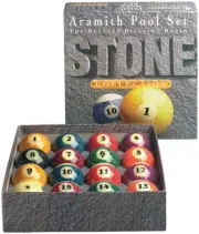 Genuine Belgian Aramith Stone (Marble) Pool/Billiard Ball Set (Phenolic Resin)