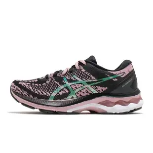 Asics 慢跑鞋 Gel-Kayano 27 MK 女鞋 亞瑟士 高支撐 膠底 緩震 穩定 亞瑟膠 粉 黑 1012A864001