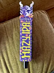 STONE BREWING HAZY IPA Beer tap handle 12” Tall Hollween Day Of the Dead ManCave