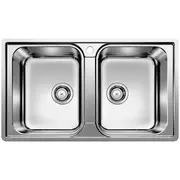 BLANCO LEMIS 8-IF - Double Bowl Inset Sink