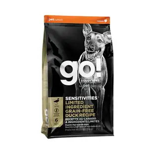 【買就送利樂包】【SofyDOG】go! 低致敏鴨肉無穀全犬配方 22磅 狗飼料 犬糧