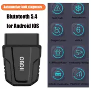 Bluetooth 5.4 Automotive Scanner Engine Fault Code Reader OBD2 Diagnostic Tool