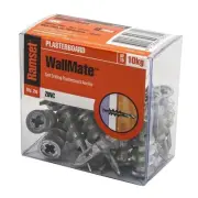 Ramset WallMate PLASTERBOARD ZINC ANCHORS 13x42mm *Aust Brand – 20 Or 100Pcs