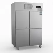 Thermaster Tropical 4 X 1/2 Door Ss Freezer - Commercial Upright Freezers (SUF1000) - SUF1000