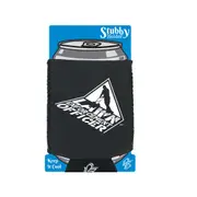 Lawn Enforcement Officer - Funny Novelty Stubby Holder With Base