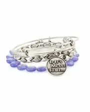 Alex and Ani Set of 3 "Sugar Rush" medina Expandable Bangles bracelet a15rll03r