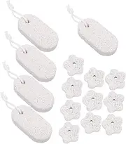 Levemolo 15Pcs Hamster Molar Stones Durable Chewing for Pets Includes Long and Shaped Grinding Stones for Teeth Health and Boredom Relief