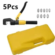 6 Mt Hydraulic Wire Crimper Battery Cable Lug Terminal Crimping Tool × 5 Pack