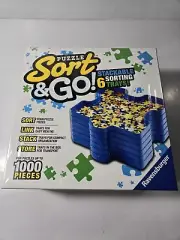 NEW Ravensburger Sort and Go Jigsaw Puzzle Piece Storage Holder Bin Sealed Box