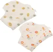 GREENADSCAPE 2pcs Cotton Baby Diaper Pants Unisex Baby Diaper Training Pants for Boys Girls Infants Breathable Leakproof Washable Training Pants