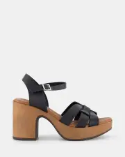 Miss Sofie Ava/Black Womens Heels 41