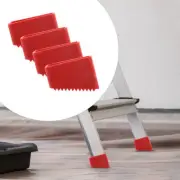 4pcs Non- Ladder Pads loft ladder non ladder feet rubber pad ladder feet covers~