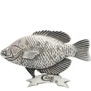CASE XX KNIVES CRAPPIE CASE XX PEWTER HAT PIN (PCRAPPIEHP) POCKET KNIFE