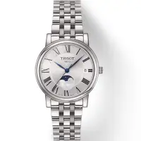 在飛比找Yahoo奇摩購物中心優惠-TISSOT T-Classic系列 CARSON 經典月相