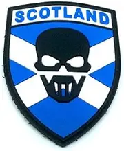 Scotland Scottish Recon Airsoft Paintball PVC Morale Team Patch