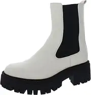 [NINE WEST] Women's Rives Pull On Rounded Toe Ankle Fashion Boot