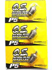 OS O.S. P5 Turbo Very Hot Off-Road Nitro Engine Glow Plug - 3 Pack 71641500