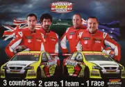 2008 Supercheap Auto Bathurst 1000 Poster Ingall Morris Holden Commodore VE