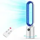 Bladeless Tower Fan, 38" Quiet Tower Fan with Remote, 24 Speeds, 12H Timer