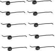 TOYANDONA 10pcs Tape Recorder Spring Controller Audio Recorder Fishing Pole Repair Tool Fishing Reel Repair Kit Replacement Trigger Rod Tip Repair Bait Springs Ggzone Silver Stainless Steel