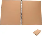 Veemoon Loose Leaf Binder Cover Notebook Shell Refillable Binder for Creative Writing Planning Design for Travel Journals Business Notes