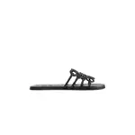 [LOEWE] Petal Anagram slides in Soft Calfskin Black