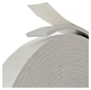 FROST KING CAMPER MOUNTING TAPE 30' SELF STICK VINYL FOAM WEATHERSTRIPPING GREY