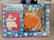 Vintage All AMERICAN official Table Tennis Set Ping Pong Set 4 Player