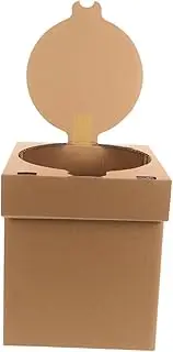 Zxpjkyu Portable Toilet, Storage Box, Car Toilet, Foldable Toilet for Boat, Hiking, Beach