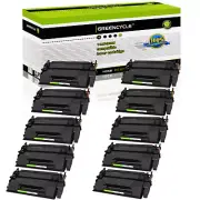 10PK BK CF287A 87A Toner fit for HP LaserJet Enterprise M506dn M506n M506x M527f