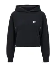 Palm Angels PA Button Detailed Hoodie XXS,S,XS,L,M Black