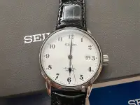 在飛比找Yahoo!奇摩拍賣優惠-Seiko SARX027 停產琺瑯面自動錶，九成五新