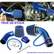 Car Accessory Silve Cold Air Intake Filter Induction Pipe Power Flow Hose System (for: Audi)