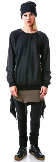 [UNIF] Zipped Pullover