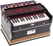 OM Harmonium By Kaayna Musicals, No Stop, 2¾ Octaves, Gig Bag, 440 Hz, Bhajan