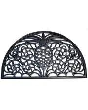 Imports Decor Pineapple Semi Circle Doormat