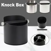 Coffee Grounds Knock Box Espresso Residue Dump Bin Anti-slip Stainless Steel