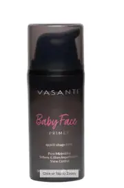 Vasanti Baby Face Primer (1.01 fl oz) Pore Minimizing, Shine Control FREE SHIP!