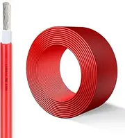 100FT 16 AWG PVC Electrical Wire UL1672 16~26 Gauge Tinned Copper Stranded Wire 15/30/50/100ft for Electronics DIY Projects Automotive & Household Wiring(30ft,22AWG)