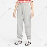 【NIKE 耐吉】長褲 女款 運動褲 縮口 AS W NSW PHNX FLC HR OS PANT 灰 DQ5888-063