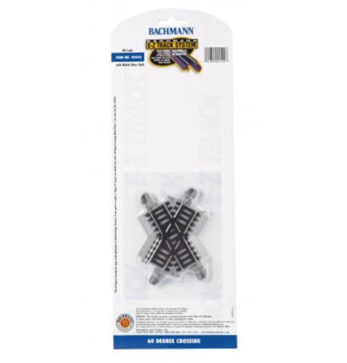 Bachmann EZ-Track ~ 60 Degree Crossing ~ HO Scale ~ 1 Piece ~ 44542
